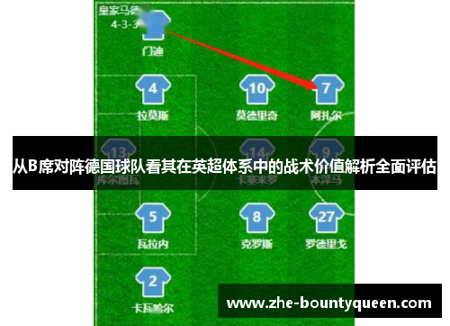 从B席对阵德国球队看其在英超体系中的战术价值解析全面评估 从B席对阵德国球队看其在英超体系中的战术价值解析全面评估